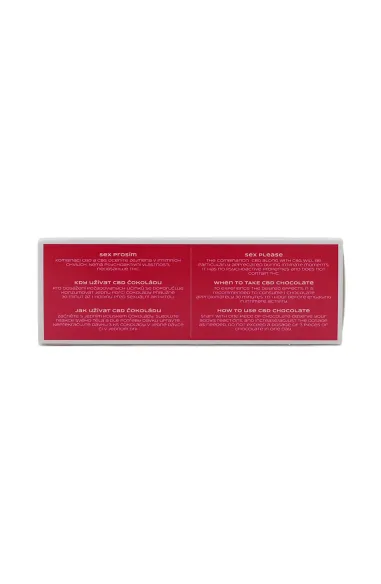 SCHOKOLADE: LIEBE, BITTE – 10 Stücke, 200mg CBD, 150mg CBG