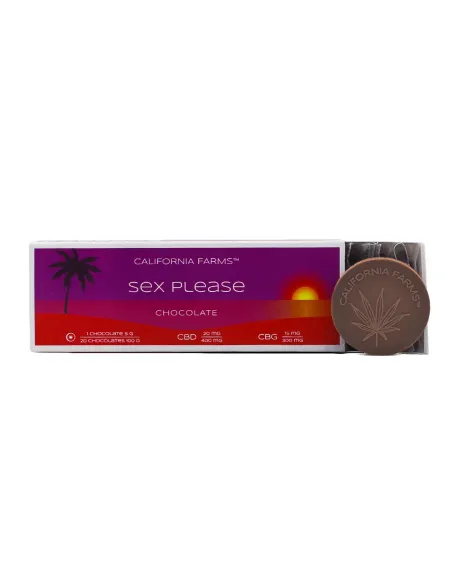 ČOKOLÁDA: LÁSKU, PROSÍM – 20 ks, 400mg CBD, 300mg CBG