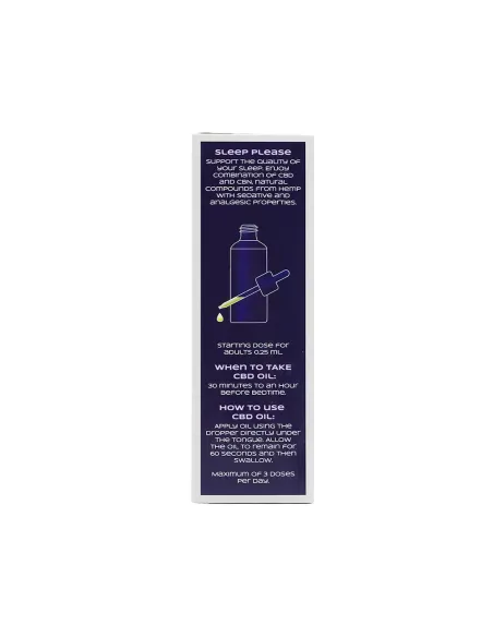 OLEJ: PRO HLUBOKÝ A DLOUHÝ SPÁNEK – 30ml/3000mg