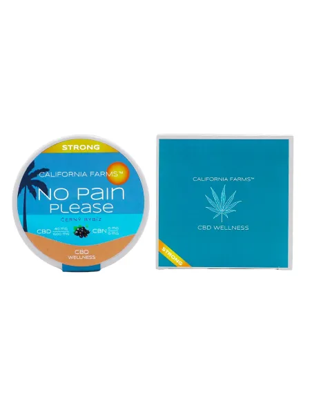 JELLY STRONG: NO PAIN, PLEASE – 40 pcs, 1600mg CBD