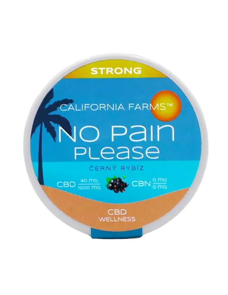 JELLY STRONG: NO PAIN, PLEASE – 40 pcs, 1600mg CBD