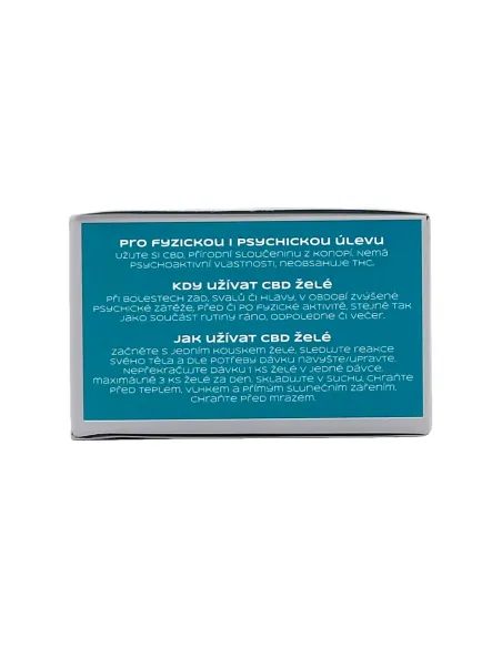 ŽELÉ STRONG: PRO FYZICKOU I PSYCHICKOU ÚLEVU – 40 ks, 1600mg CBD