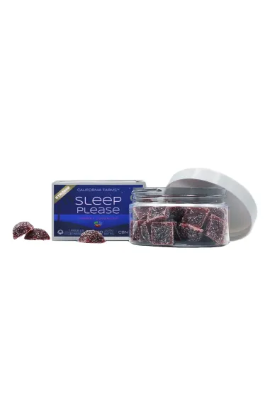 ŽELÉ STRONG: PRO HLUBOKÝ A DLOUHÝ SPÁNEK – 40 ks, 800mg CBD, 800mg CBN