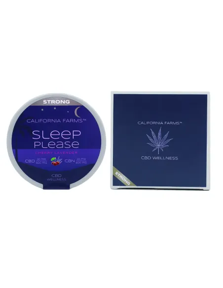 GELEE STRONG: FÜR TIEFEN UND LANGEN SCHLAF – 40 Stücke, 800mg CBD, 800mg CBN