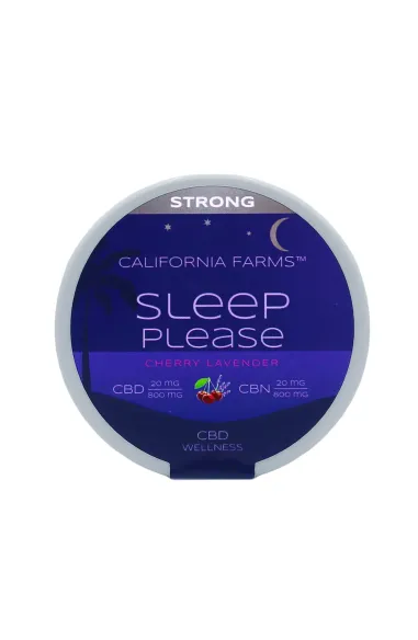 GELEE STRONG: FÜR TIEFEN UND LANGEN SCHLAF – 40 Stücke, 800mg CBD, 800mg CBN