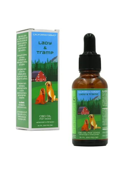 CBD OIL: LADY & TRAMP CBD OIL FOR DOGS 30ML/ 300MG CBD