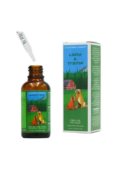 CBD ÖL: LADY & TRAMP CBD ÖL FÜR HUNDE 30ml/300mg CBD