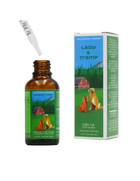 CBD ÖL: LADY & TRAMP CBD ÖL FÜR HUNDE 30ml/300mg CBD