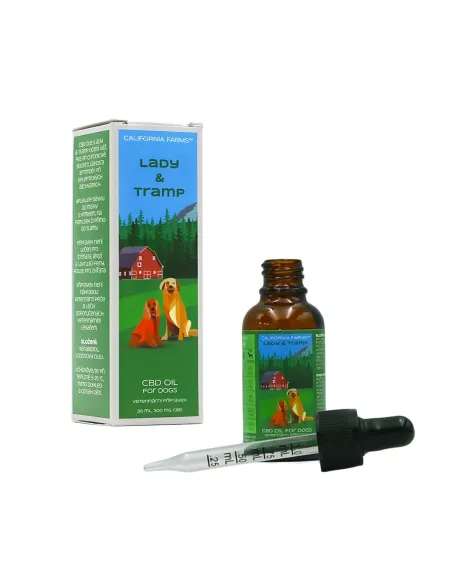 CBD ÖL: LADY & TRAMP CBD ÖL FÜR HUNDE 30ml/300mg CBD