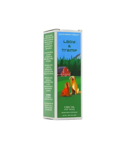 CBD ÖL: LADY & TRAMP CBD ÖL FÜR HUNDE 30ml/300mg CBD