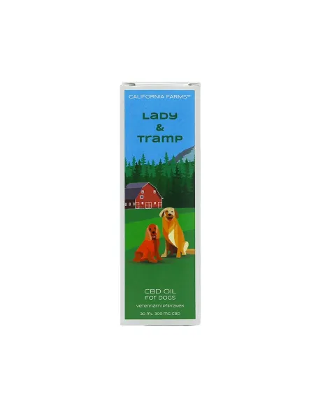 CBD ÖL: LADY & TRAMP CBD ÖL FÜR HUNDE 30ml/300mg CBD