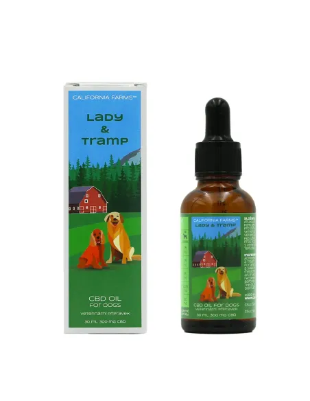 CBD ÖL: LADY & TRAMP CBD ÖL FÜR HUNDE 30ml/300mg CBD