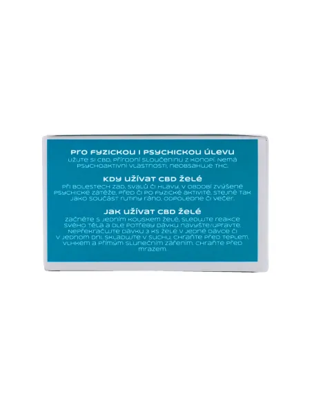 ŽELÉ: PRO FYZICKOU I PSYCHICKOU ÚLEVU – 40 ks, 800mg CBD