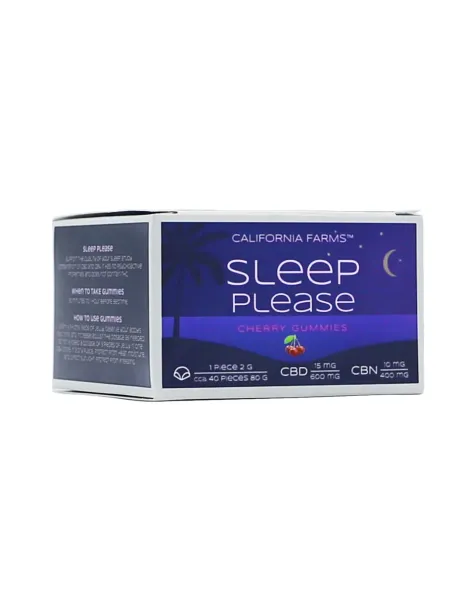 GELEE: FÜR TIEFEN UND LANGEN SCHLAF – 40 Stücke, 600mg CBD, 400mg CBN