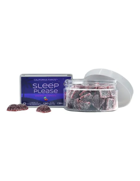 ŻÓŁTY: DLA GŁĘBOKIEGO I DŁUGIEGO SENU - 40 sztuk, 600 mg CBD, 400 mg CBN