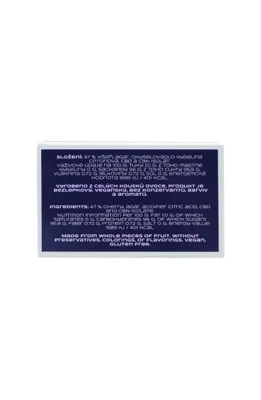 GELEE: FÜR TIEFEN UND LANGEN SCHLAF – 40 Stücke, 600mg CBD, 400mg CBN