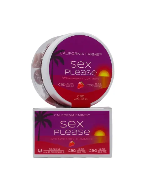GELEE: LIEBE, BITTE – 40 Stücke, 600mg CBD, 400mg CBG 2
