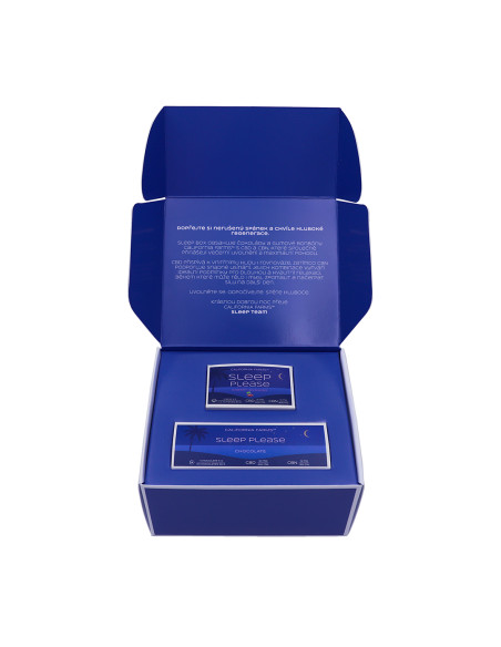 SLEEP box: CBD Schokolade + CBD Gelee