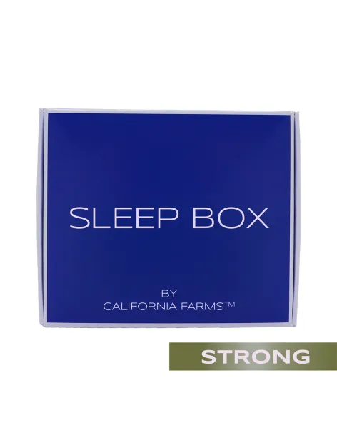 SLEEP box STRONG: CBD Schokolade + CBD Gelee