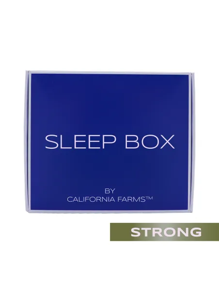 SLEEP box STRONG: CBD czekolada + CBD zelki